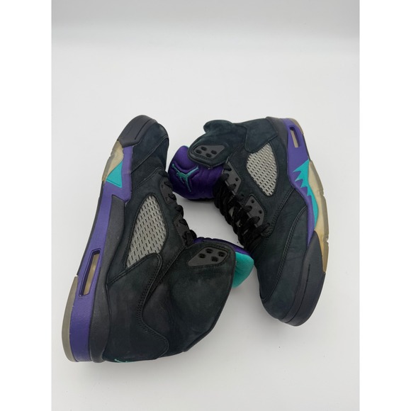 Size 10.5 - Air Jordan 5 Retro Black Grape - 136027-007 - Picture 3 of 8